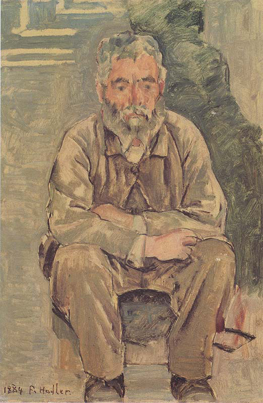 Sitting Bearded Man